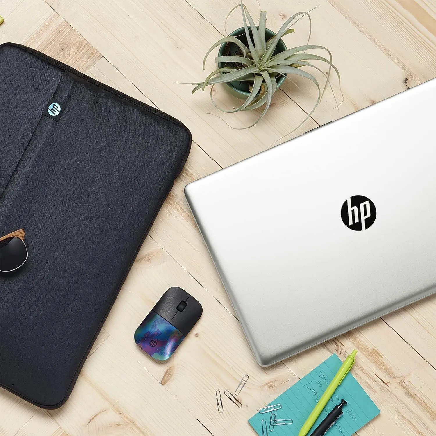 HP 15 Laptop for Home or Work, Intel Celeron N4120 Processor, 15.6" HD LED Display, 16GB RAM, 256GB SSD, SD Card Reader, HDMI, Webcam, WiFi, Bluetooth, Windows 11 Pro, WOWPC Recovery USB