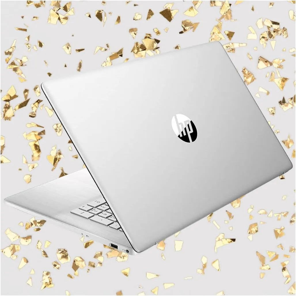 HP 17 Laptop, 17.3" HD  Touchscreen Display, 12th Gen Intel Core i7-1255U, 64GB RAM, 2TB SSD, Webcam, HDMI, SuperSpeed USB Ports, Wi-Fi 6, Windows 11 Home, Silver