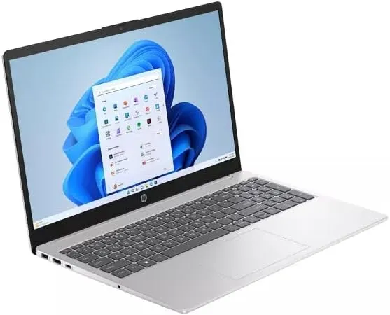 HP 2025 Laptop | 15t-fd100 | 15.6" 1920x1080 Touch IPS | Intel-10 Core 7 150U | 16GB DDR4 | 512GB SSD | Windows 11 Home | Wi-Fi 6 - Bluetooth 5.3 - Backlit Keyboard - 1080p FHD Camera - Diamond White