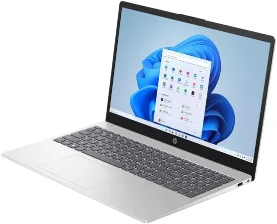 HP 2025 Laptop | 15t-fd100 | 15.6" 1920x1080 Touch IPS | Intel-10 Core 7 150U | 16GB DDR4 | 512GB SSD | Windows 11 Home | Wi-Fi 6 - Bluetooth 5.3 - Backlit Keyboard - 1080p FHD Camera - Diamond White