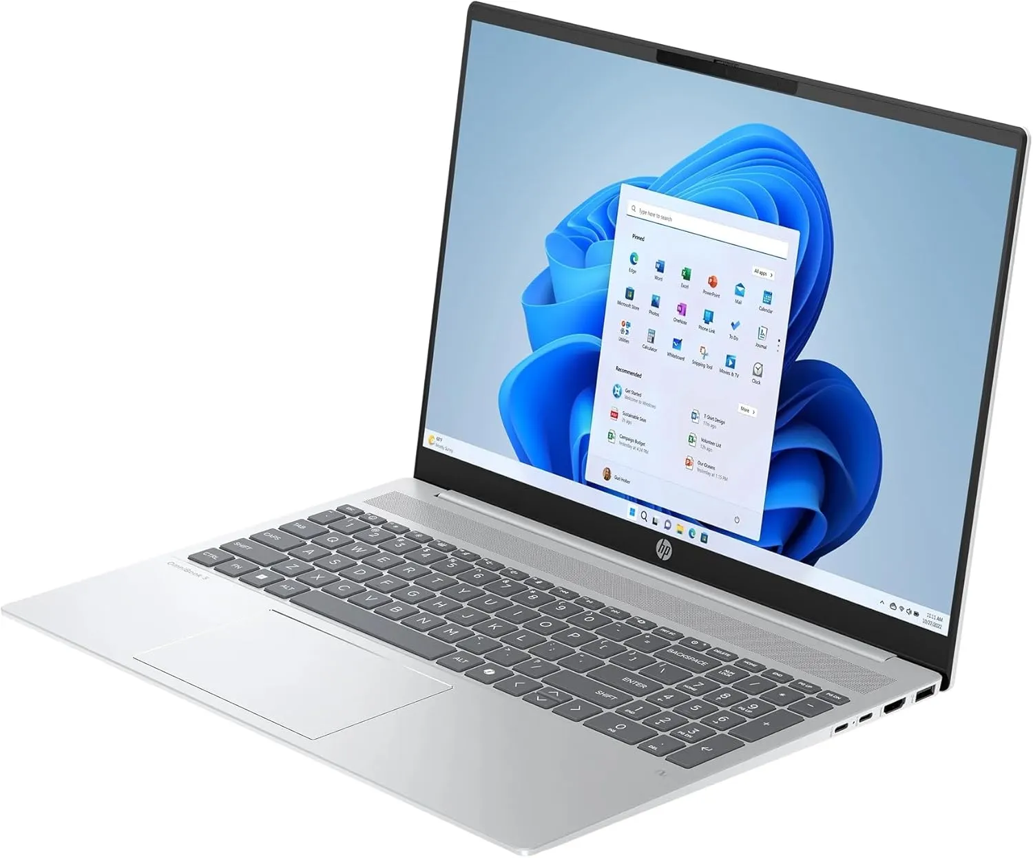 HP 2025 Laptop | OmniBook 5 | 16" 1920x1200 IPS | Intel-12 Core Ultra 7 255U | 16GB LPDDR5 | 4TB SSD | Windows 11 Home | Wi-Fi 6 - Bluetooth 5.4 - Backlit Keyboard - 1080p FHD Camera - Glacier Silver