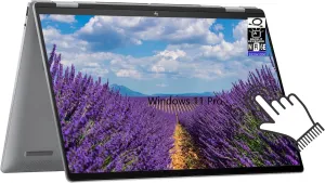 HP Envy x360 2-in-1 16" WUXGA Touchscreen Laptop, AMD Ryzen 5 8640HS Processor, 8GB RAM 1TB SSD, 5MP IR Camera, Wi-Fi 6E, Bluetooth, Backlit Keyboard, Windows 11 Pro, Silver