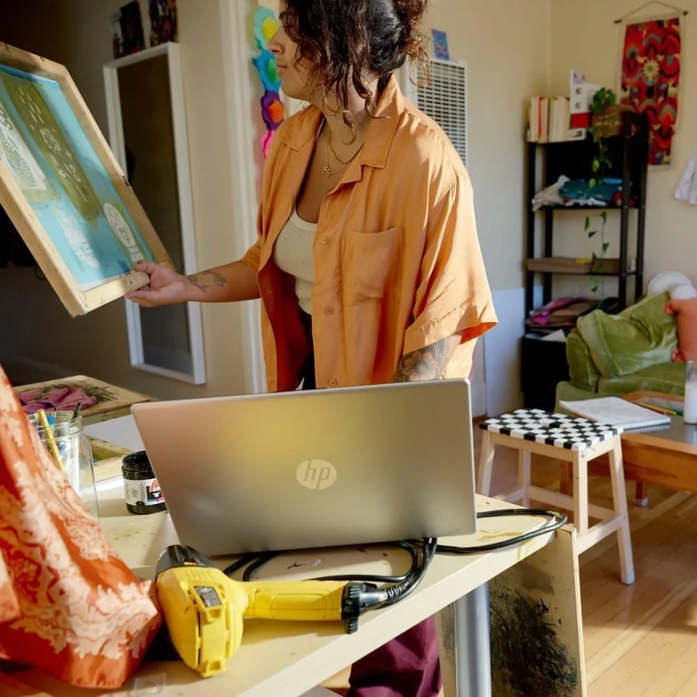 HP Latest 15" Laptop, Intel Celeron N4120 Quad-core Processor, 32GB RAM, 2TB SSD, 15.6" HD Micro Edge LED Display, Fast Charge, SD Card Reader, Windows 11 Pro, WOWPC Recovery USB