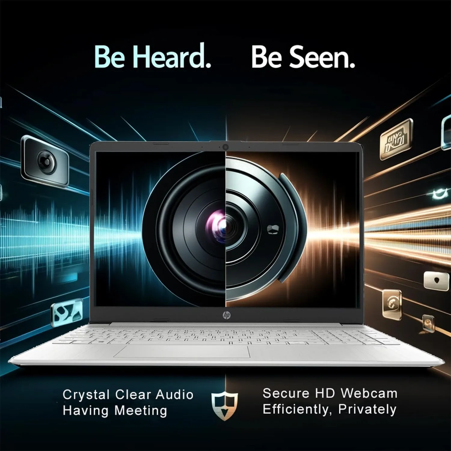 HP Pavilion 15.6" Touchscreen Laptop with 12 Months Microsoft • 40GB RAM • 1TB Storage (512GB SSD   512GB External HD) • Intel Core 6-Core CPU • Upto 12 Hours Battery • w/WOWPC Bundle • Win 11