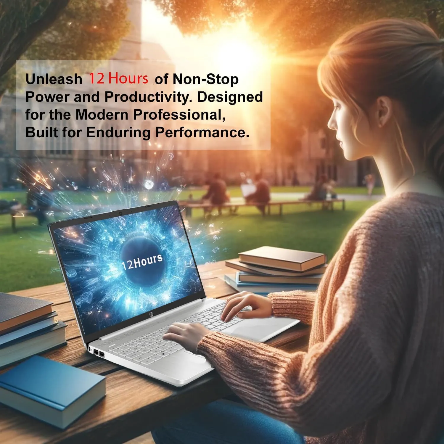 HP Pavilion 15.6" Touchscreen Laptop with 12 Months Microsoft • 40GB RAM • 1TB Storage (512GB SSD   512GB External HD) • Intel Core 6-Core CPU • Upto 12 Hours Battery • w/WOWPC Bundle • Win 11