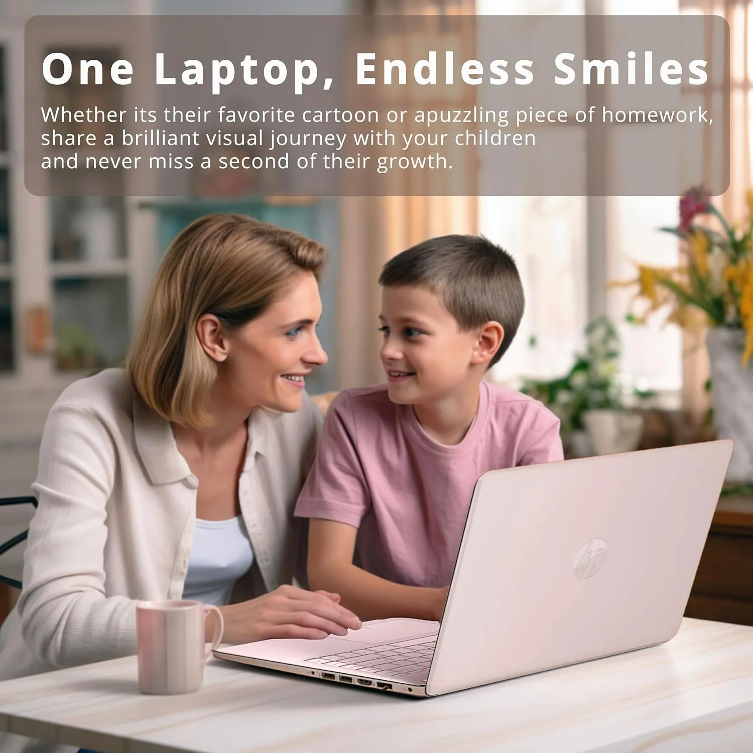 HP Stream 14" HD BrightView Laptop, Intel Celeron N4120 Processor, 16GB RAM, 64GB Storage, Intel HD Graphics, Webcam, 1 Year Office 365, Pink, Windows 11 S, 32GB Hotface USB Card