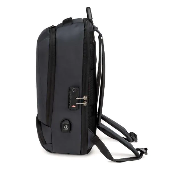i-stay 15.6” Anti-theft Laptop - Tablet Overnight Backpack - Navy