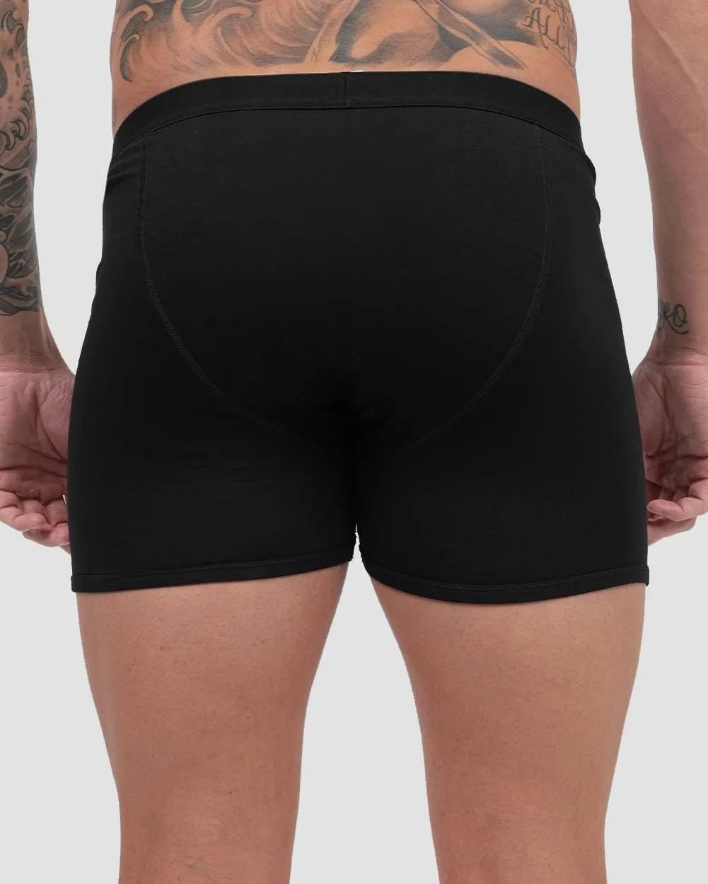 iHeartRaves Men's Anti-Theft Pocket Boxer Briefs - Pickpocket Proof Travel Underwear S - 2XL