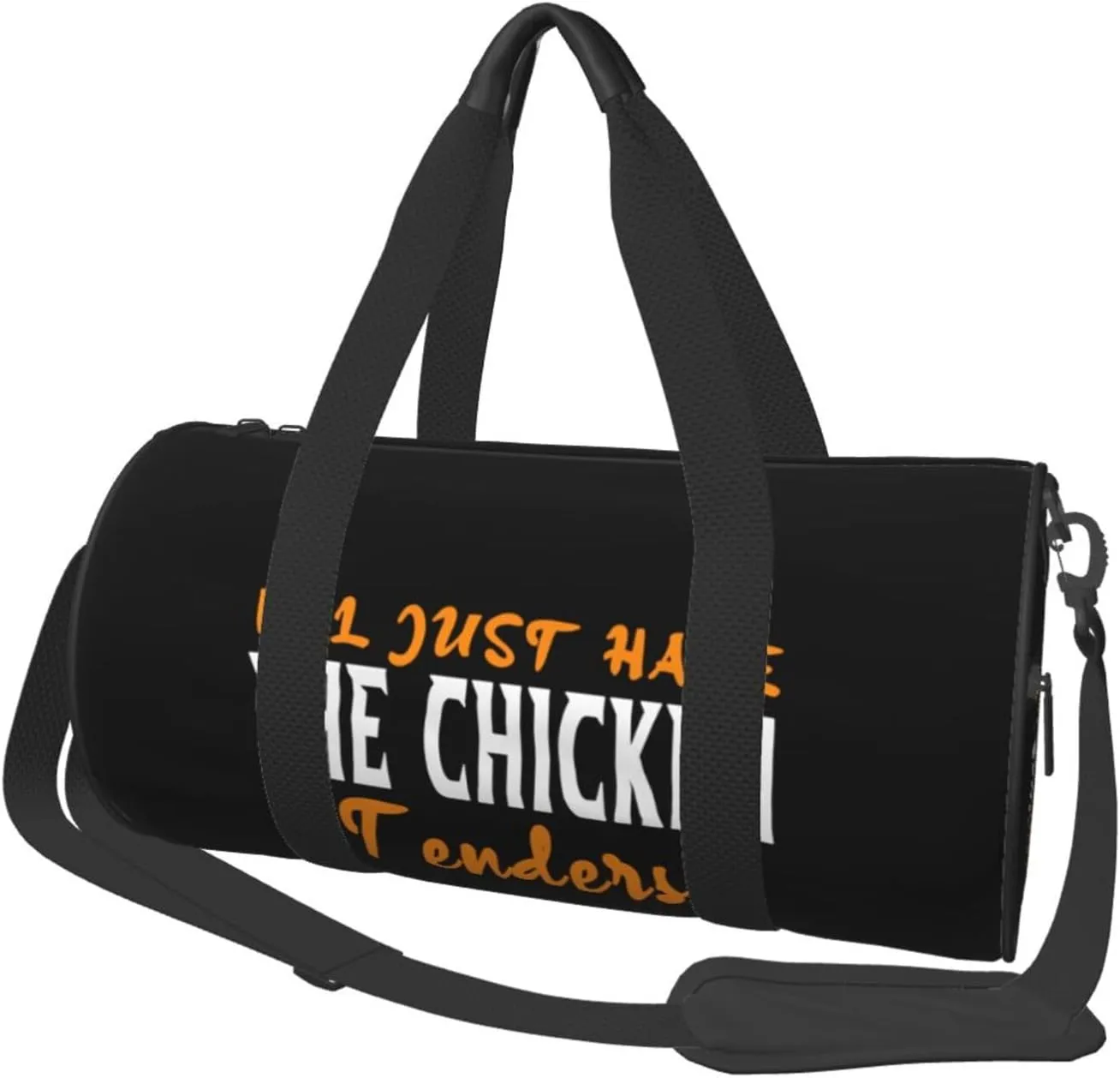 I’ll Just Have The Chicken Tenders Duffel Bag Gym Bag Travel Sports Tote Large Foldable Beach Swim Yoga8