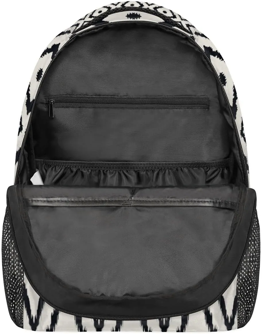Illusory Geometrics Travel Laptop Backpacks Lightweight Travel Hiking Camping Casual Daypack Backpack for Men Women Adults