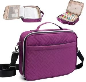 IMAGINING Bible Bible Cover for Women - Stylish Large Bible Covers - Carrying Case with Handles - Bag for Bible Lovers