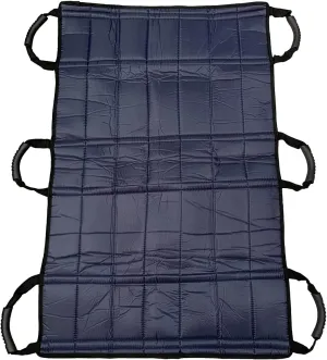 IOCCIOBB Positioning Bed Pad with 6 Handles, Transfer Board Elderly Lifting Devices Draw Sheets Sling Transfer Belt with Handles Reusable