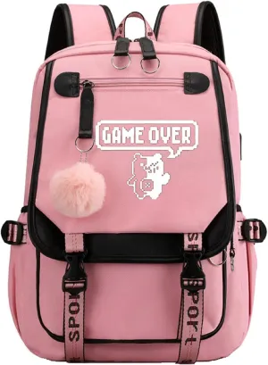 Isaikoy Anime Trigger Happy Havoc Backpack Satchel Bookbag Daypack School Bag Shoulder Bag color73