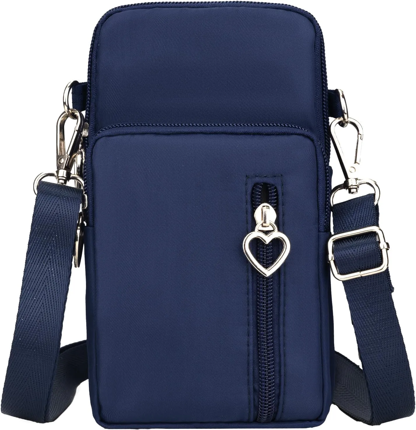 JANKS Small Crossbody Bag for Women - Mini Phone Purses with Crossbody Strap and Wallet - Nylon Arm Bag