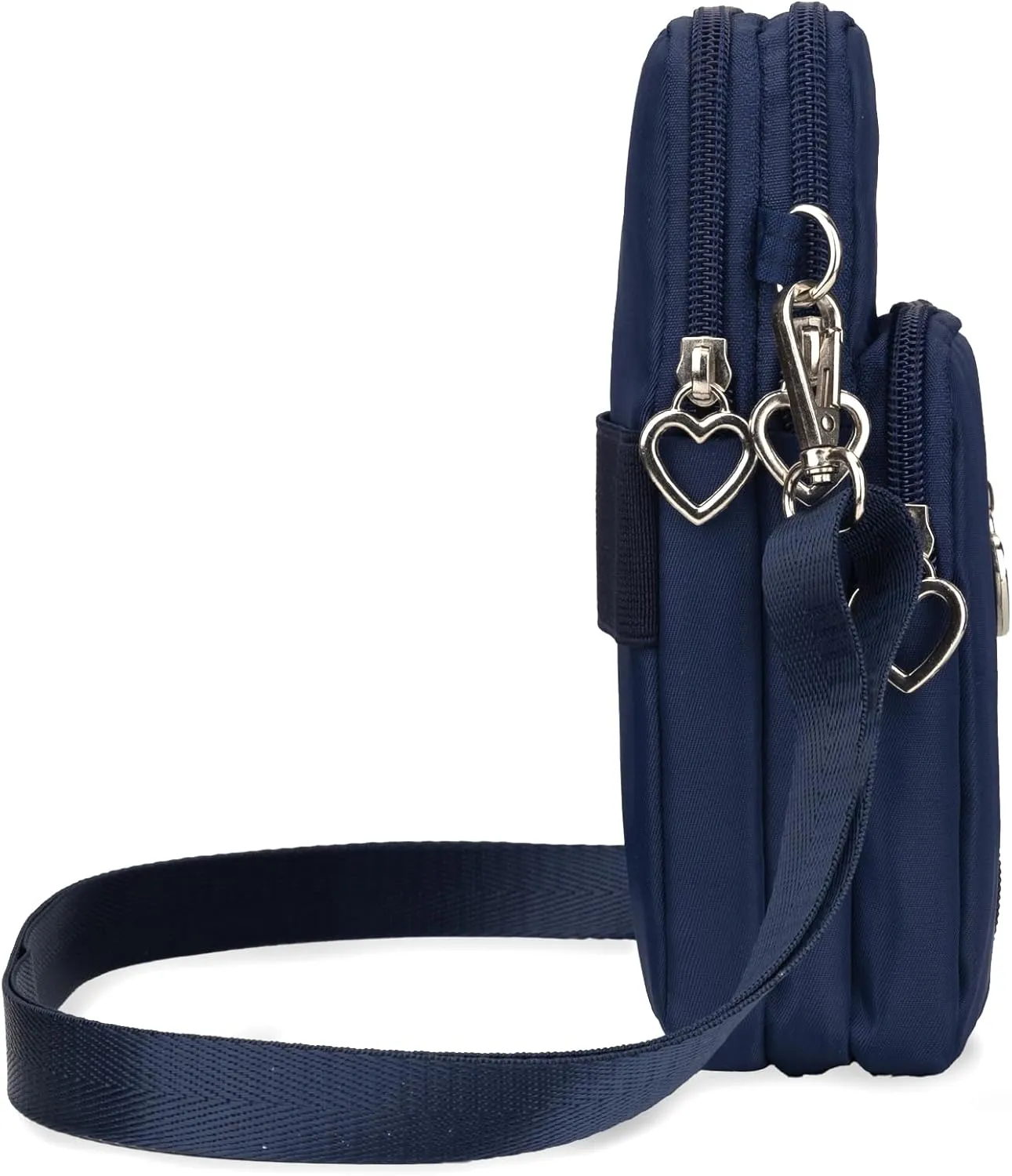 JANKS Small Crossbody Bag for Women - Mini Phone Purses with Crossbody Strap and Wallet - Nylon Arm Bag