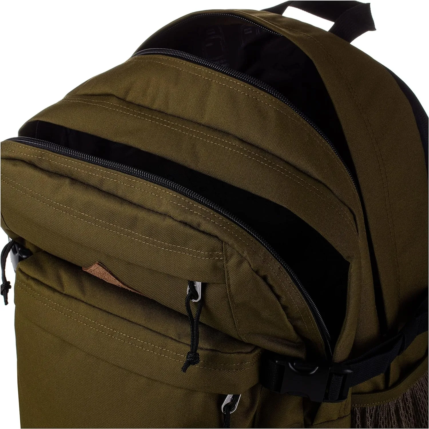 JanSport Main Campus Backpack - Travel or Work backpack w 15-Inch Laptop Sleeve and Dual Water Bottle Pockets, Army Green