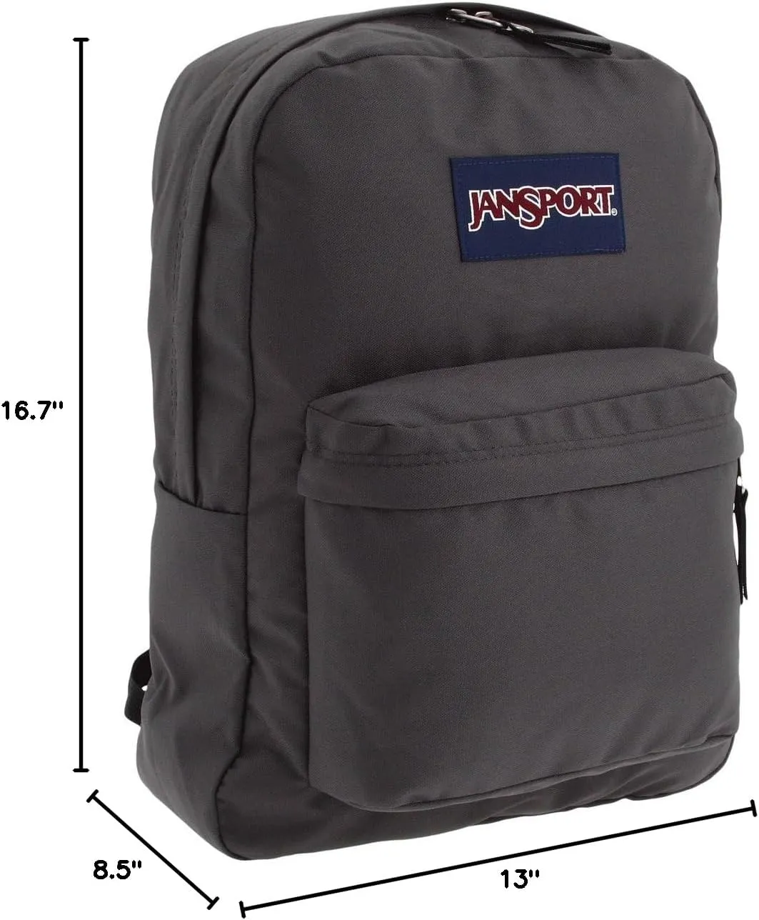 JANSPORT Superbreak Backpack Forge Grey, One Size