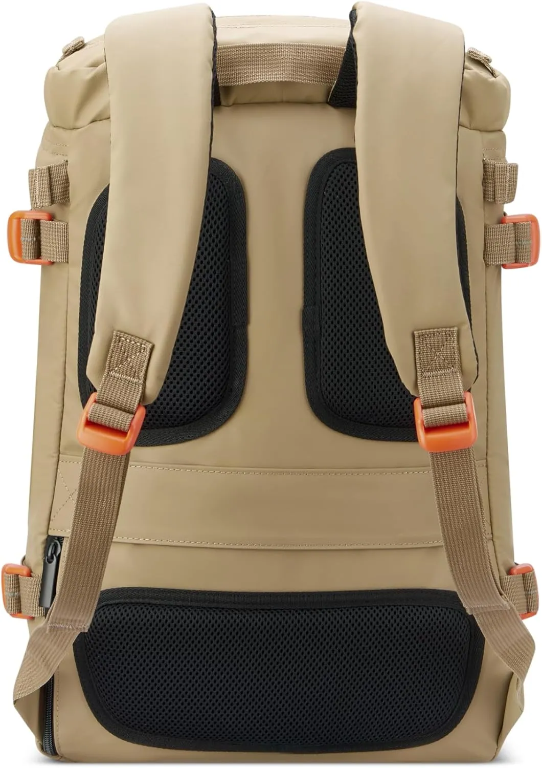 Jeep JS013C Cylindrical Travel Backpack, Warm Sand, 17" Laptop