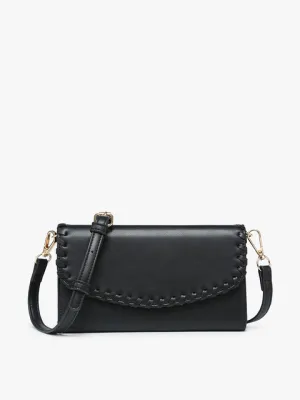 Jen & Co. Whipstitch Crossbody/Wallet