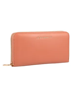 Jo Borkett Zip Around Purse | Tan