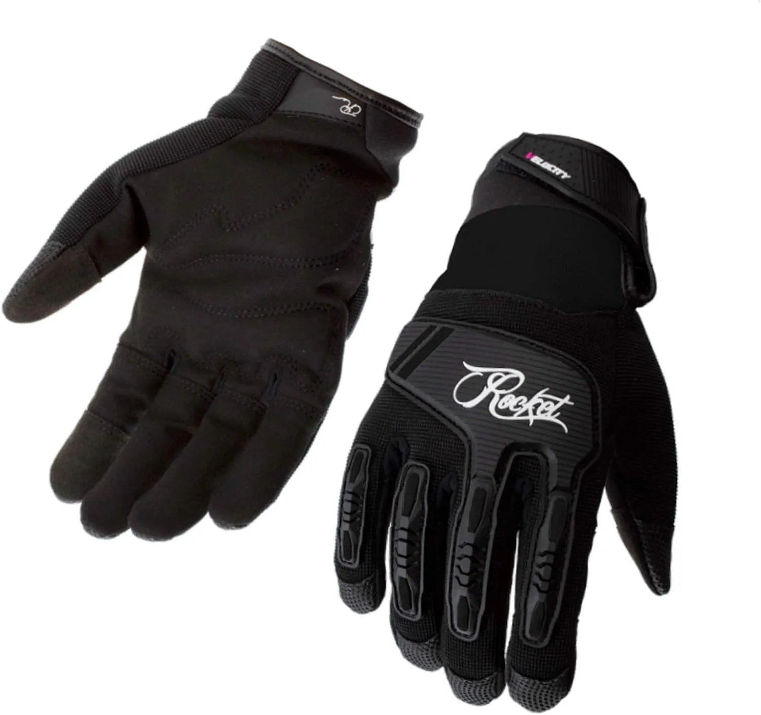 Joe Rocket Women's Velocity 3.0 Glove (Black/Black, Medium) (2025-1003)