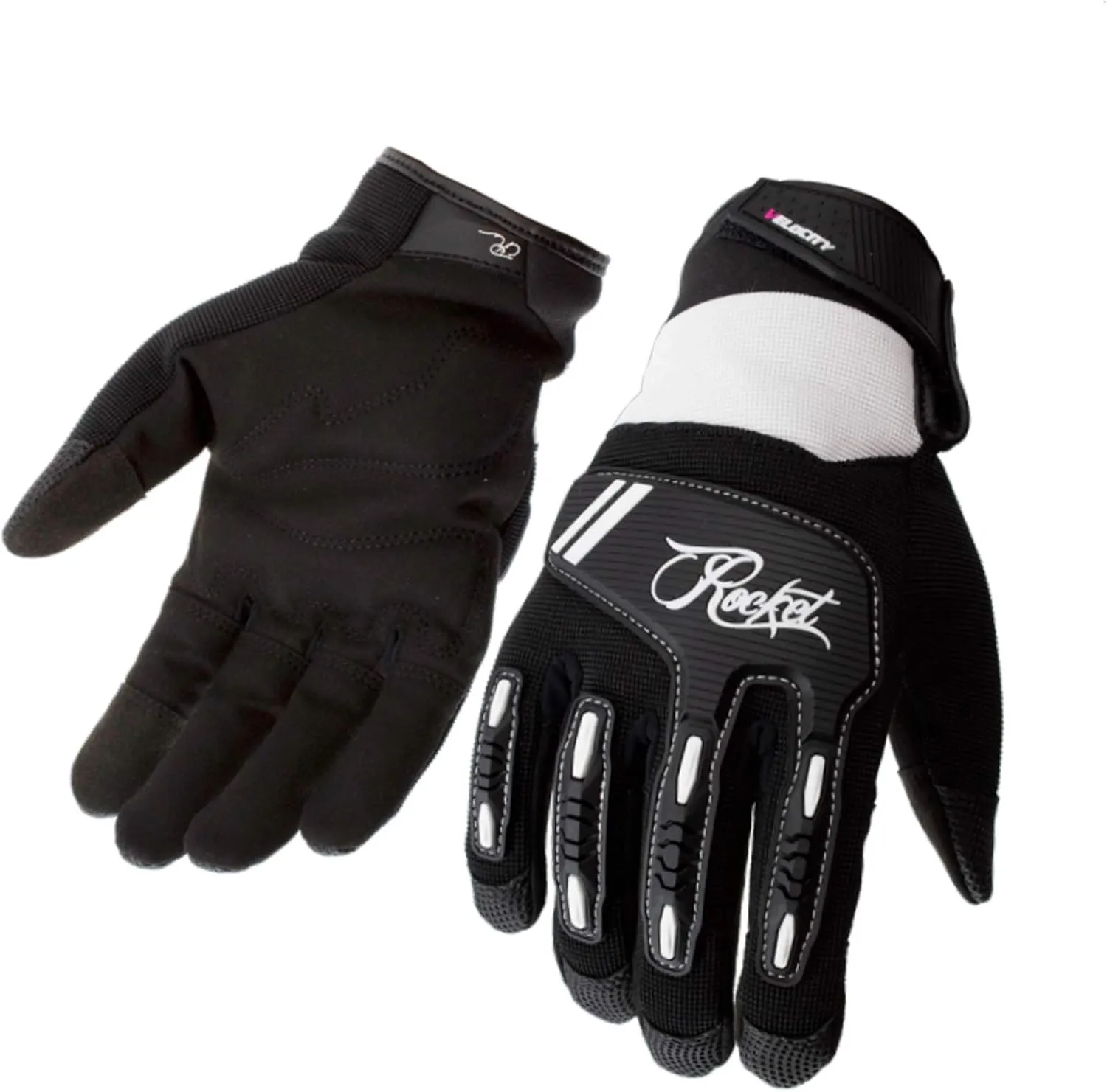 Joe Rocket Women's Velocity 3.0 Glove (Black/White, SM) (2025-1702)