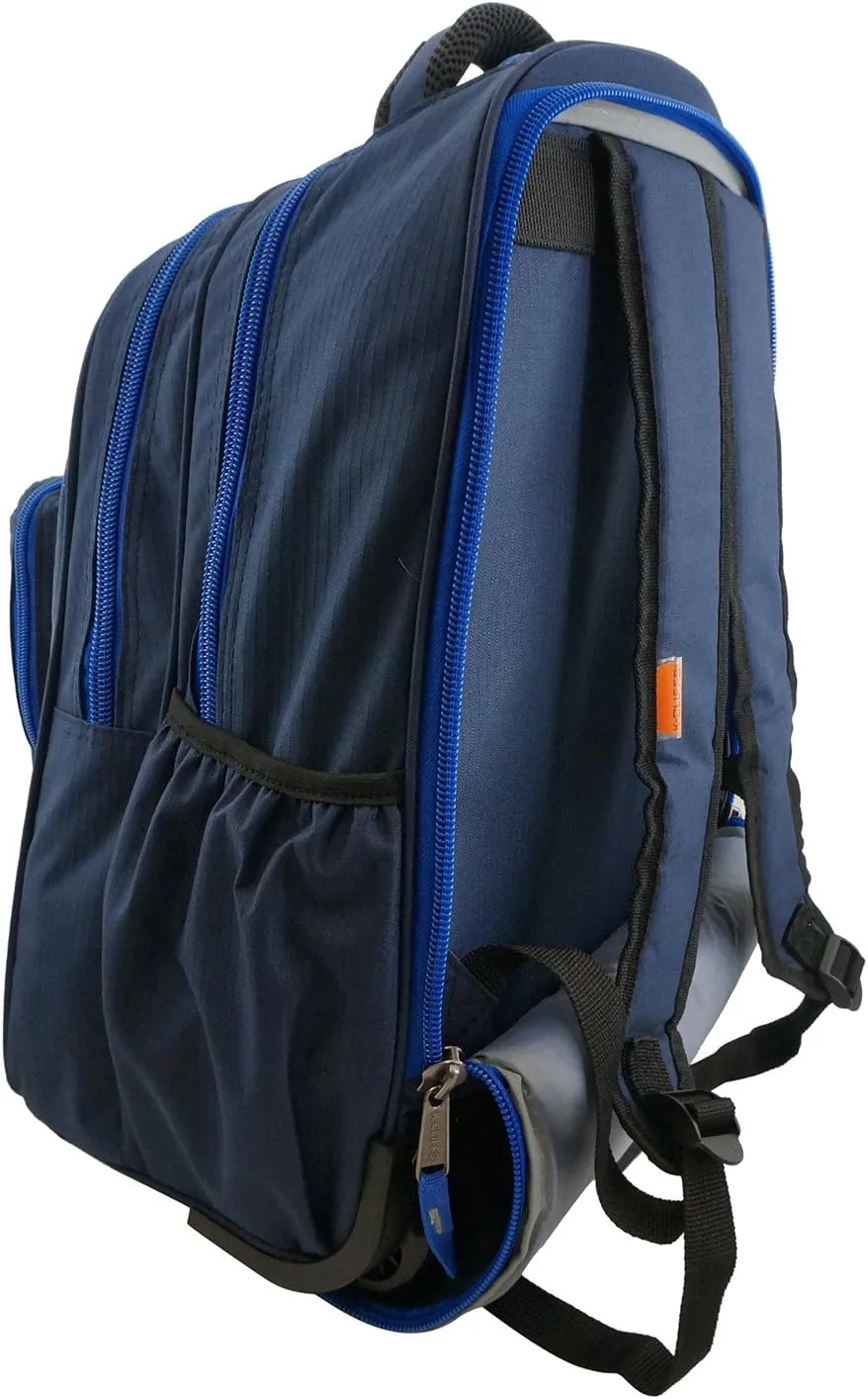 K-Cliffs Heavy Duty Rolling Backpack School Bookbag with Wheels Deluxe Wheeled Daypack