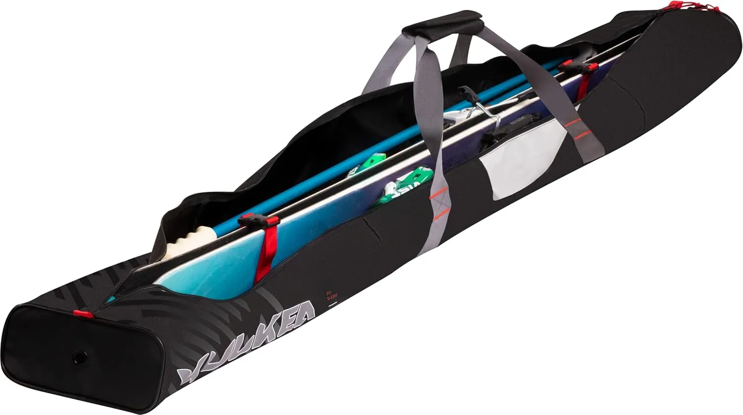 Kantaja™ Ski Sleeve - 140-160cm Ski Bag with Padded Carry Handles - Ultra Durable, Water Resistant Gear Storage