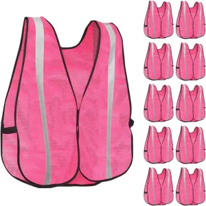 KAYGO Reflective High Visibility Safety Vest, KG0008-10 Silver Stripe, for Men and Women