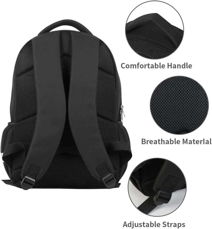 Kids Backpack, 3D Reflective Cartoon, 600D Polyester & Dual Zippers, 17" Bookbag with Ergonomic Design for boys & girls age 6-18, Gorilla Space Style for school Children Kids