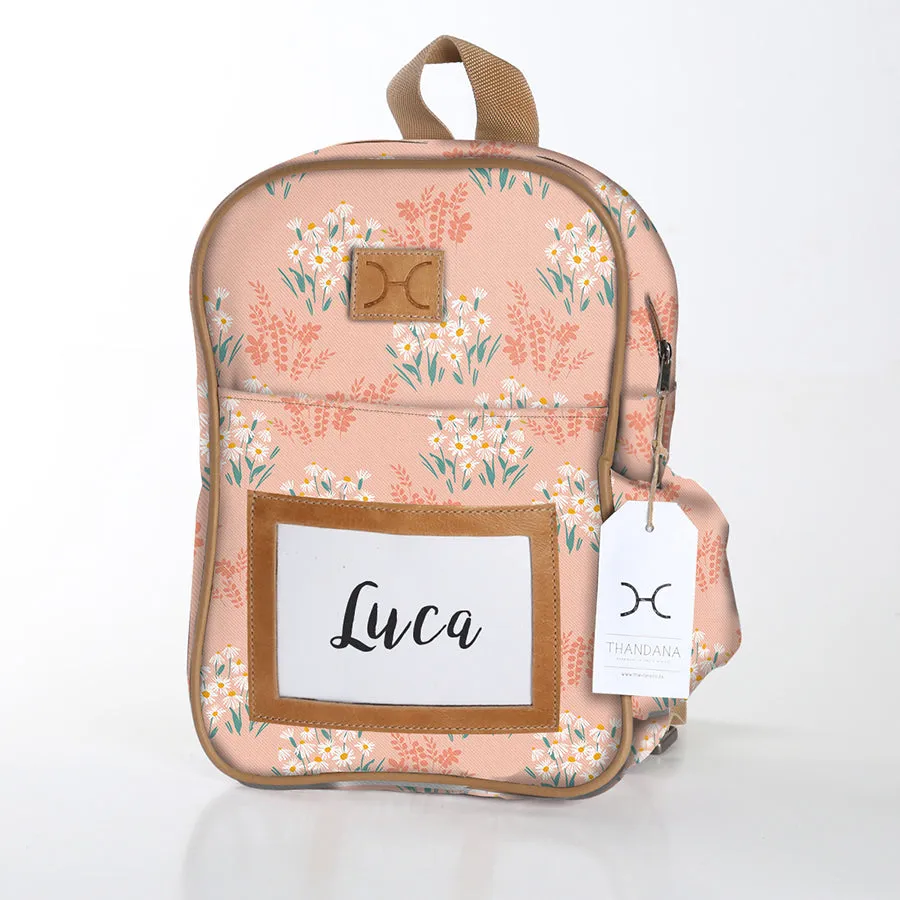 Kid's Backpack Laminated Fabric