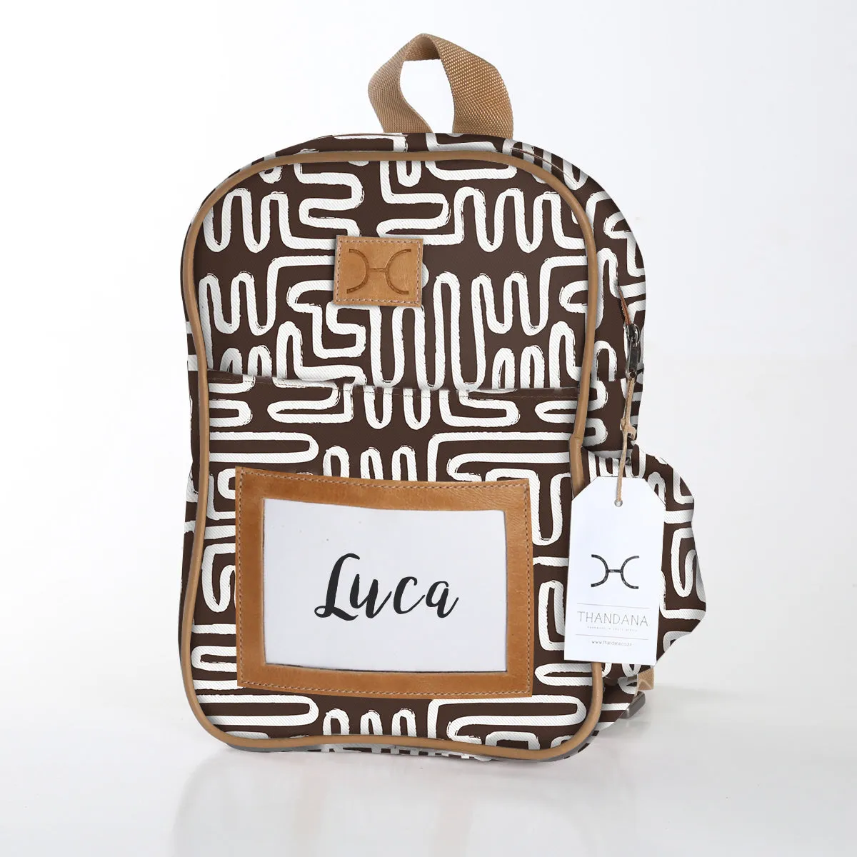 Kid's Backpack Laminated Fabric