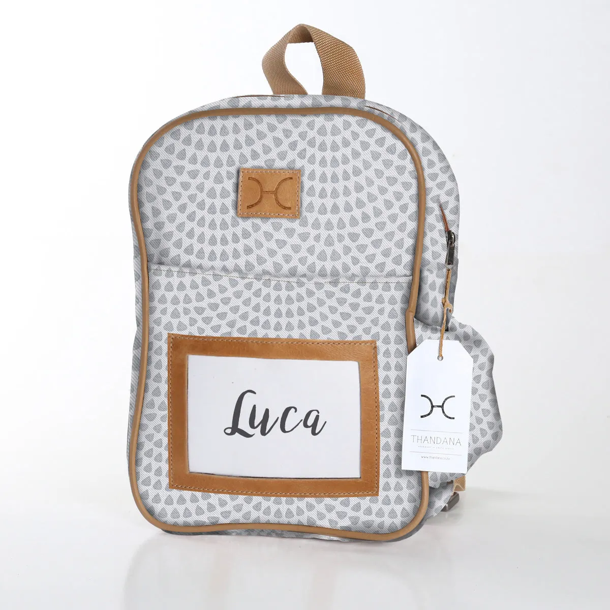 Kid's Backpack Laminated Fabric