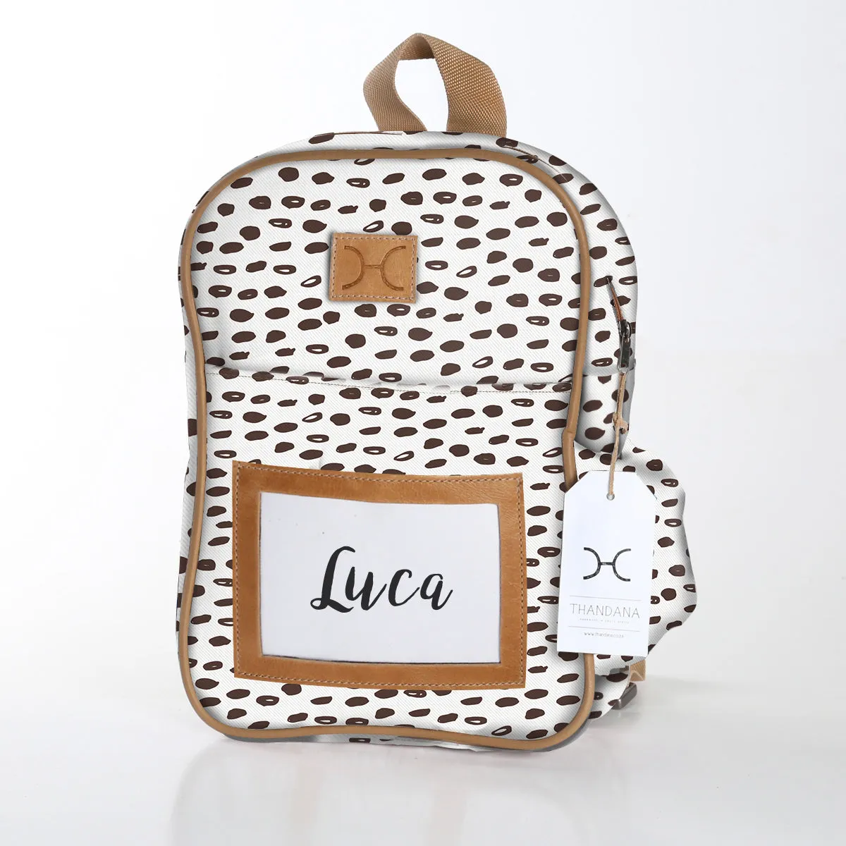Kid's Backpack Laminated Fabric
