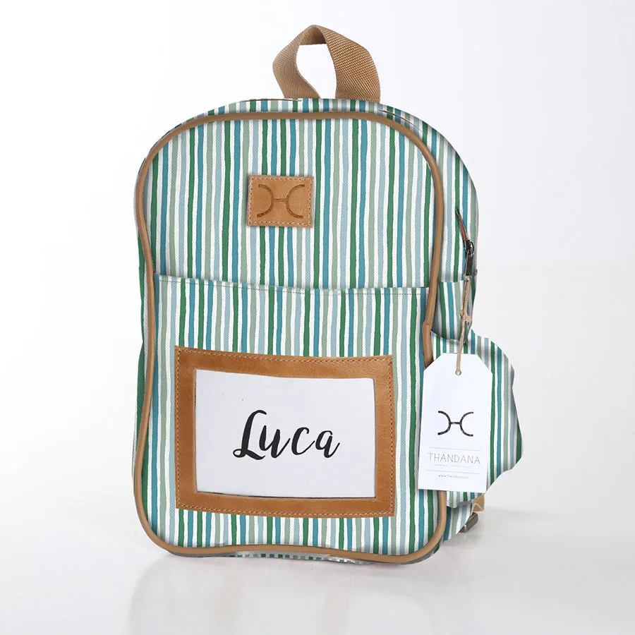 Kid's Backpack Laminated Fabric