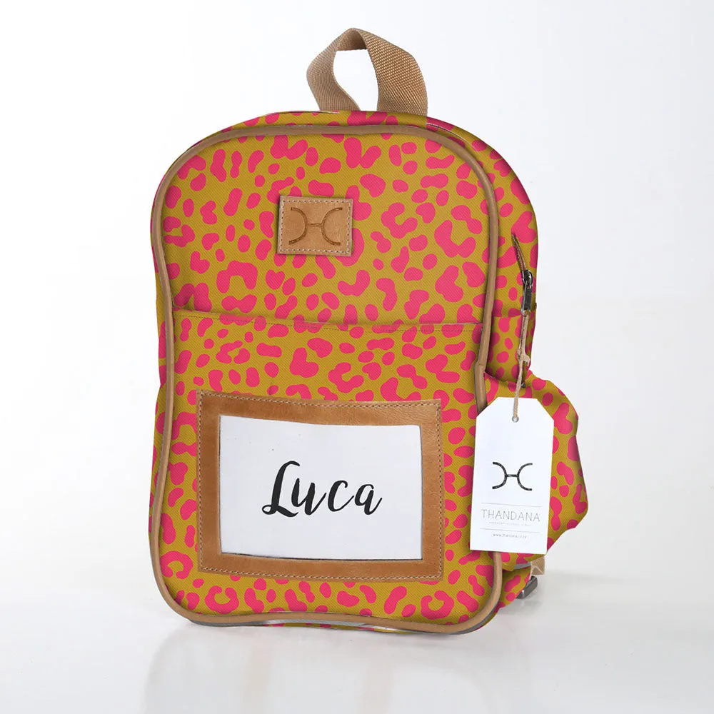 Kid's Backpack Laminated Fabric