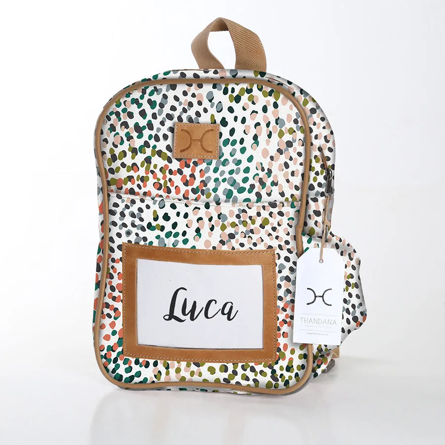 Kid's Backpack Laminated Fabric