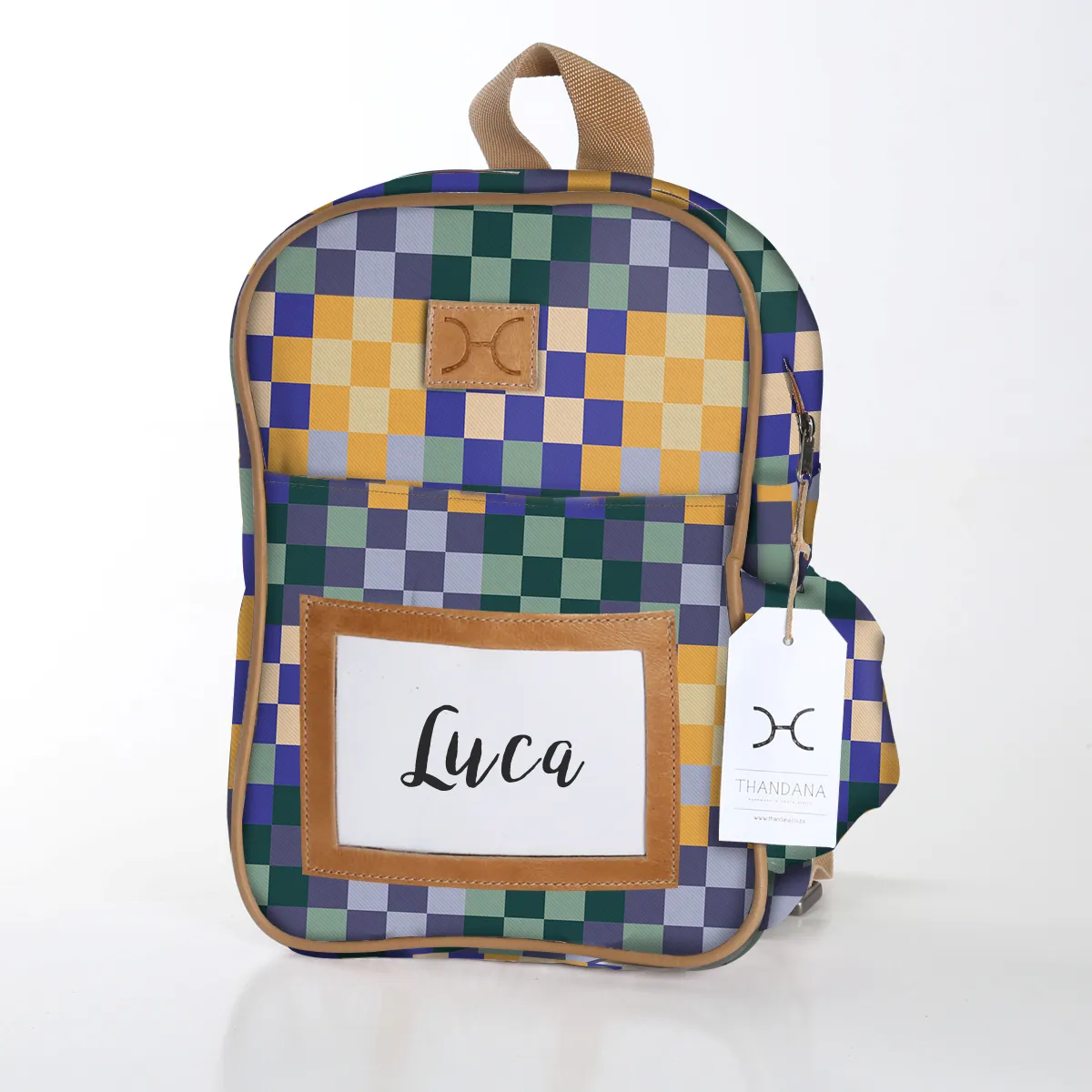 Kid's Backpack Laminated Fabric
