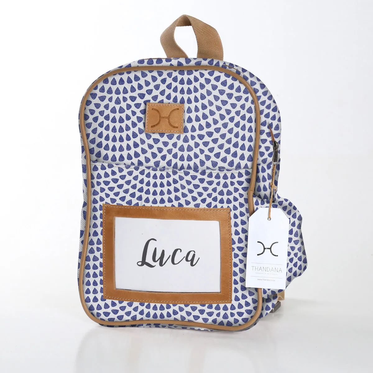 Kid's Backpack Laminated Fabric