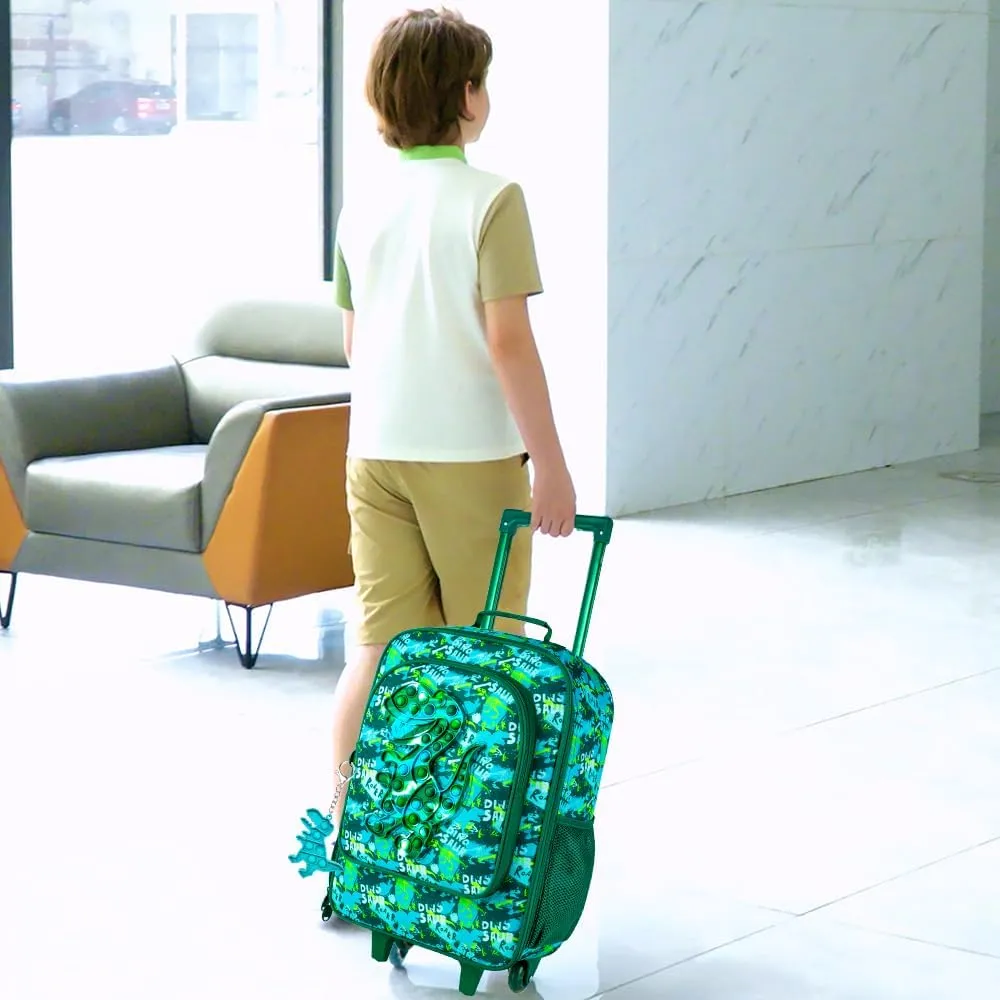 Kids Luggage for Boys and Girls, Toddler Rolling Travel Carry on Suitcase with Wheels…