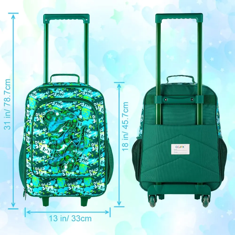 Kids Luggage for Boys and Girls, Toddler Rolling Travel Carry on Suitcase with Wheels…