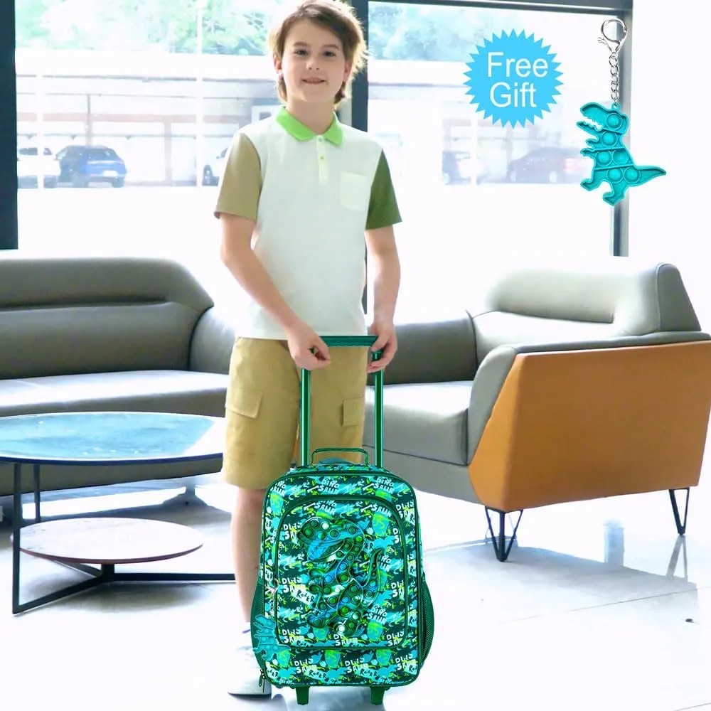 Kids Luggage for Boys and Girls, Toddler Rolling Travel Carry on Suitcase with Wheels…