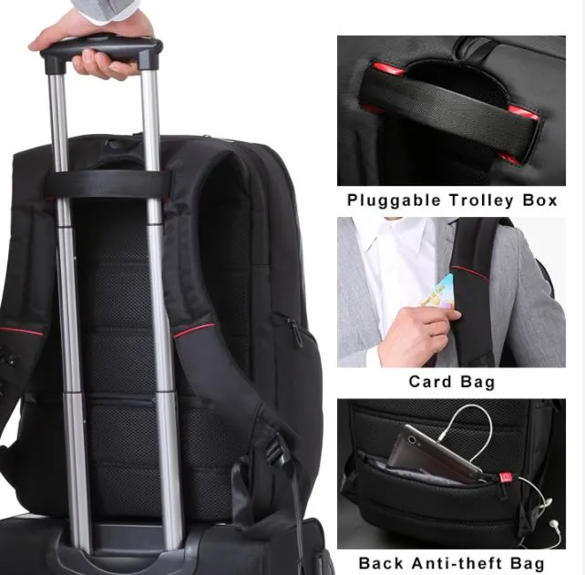 Kingsons New Style Elite Anti-Theft Digital Backpack