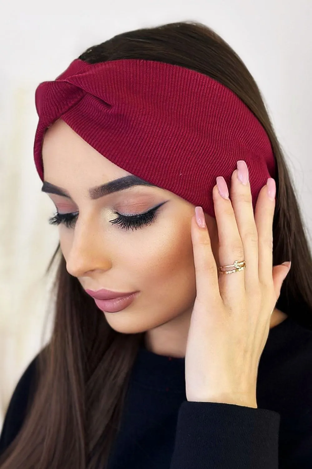 Knot-Detail Stretch Fit Headband