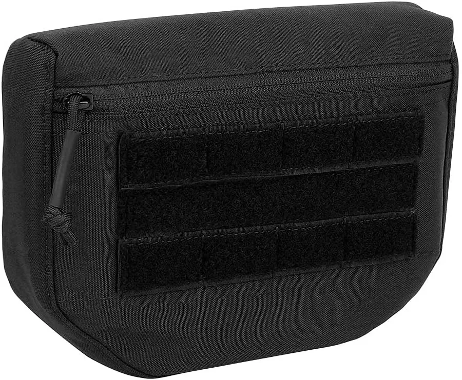 KRYDEX Tactical Dump Drop Pouch with Hook and Loop for JPC CPC AVS Vest Utility Tool Bag Airsoft Paintball