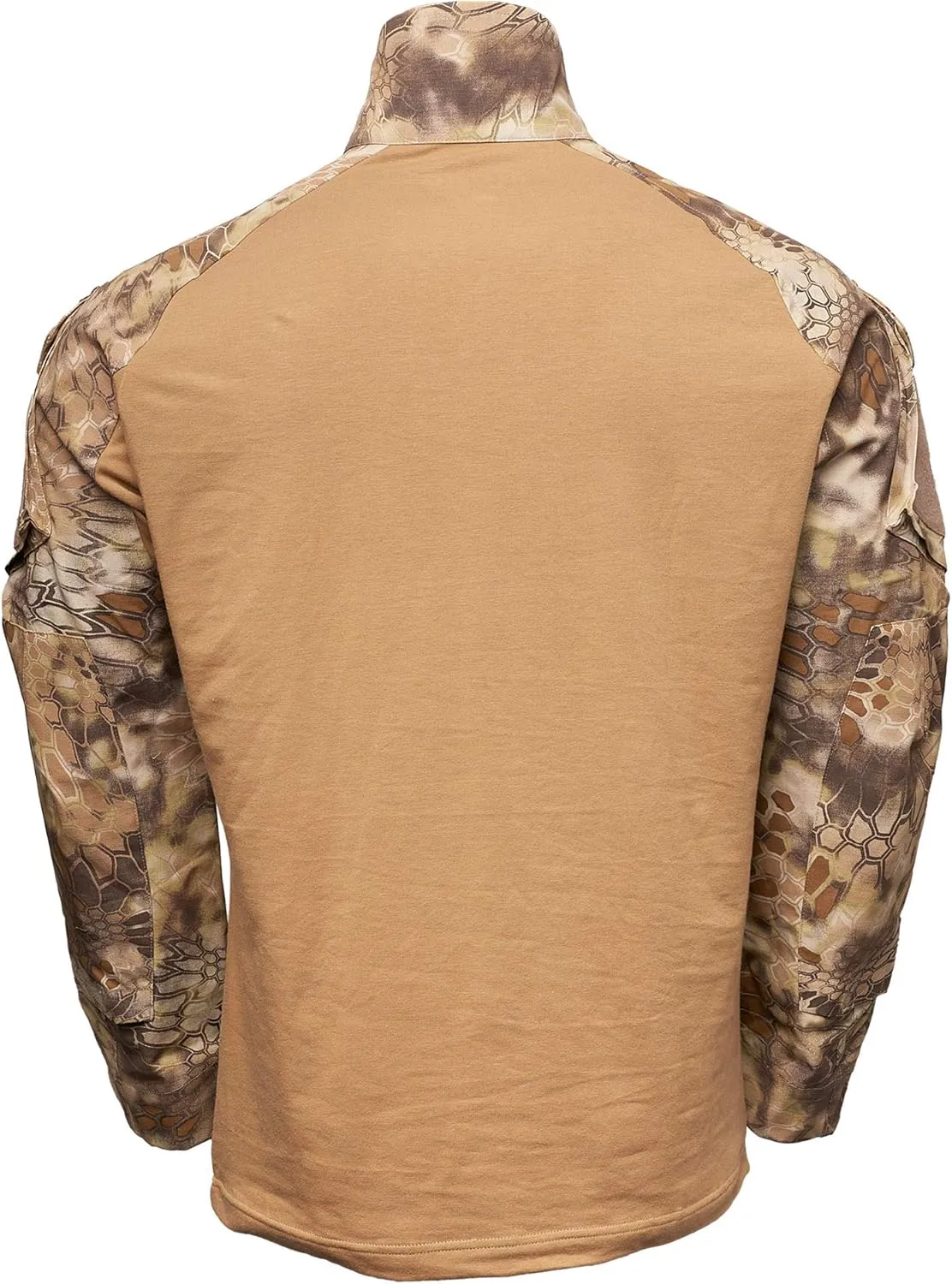 Kryptek Men's Tactical Rugby Half Zip, Long Sleeve Shirt