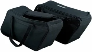 Kuryakyn 4170 Motorcycle Travel Luggage: Removable Saddlebag Liners with Carrying Handles and Removable Shoulder Straps, Black, 1 Pair