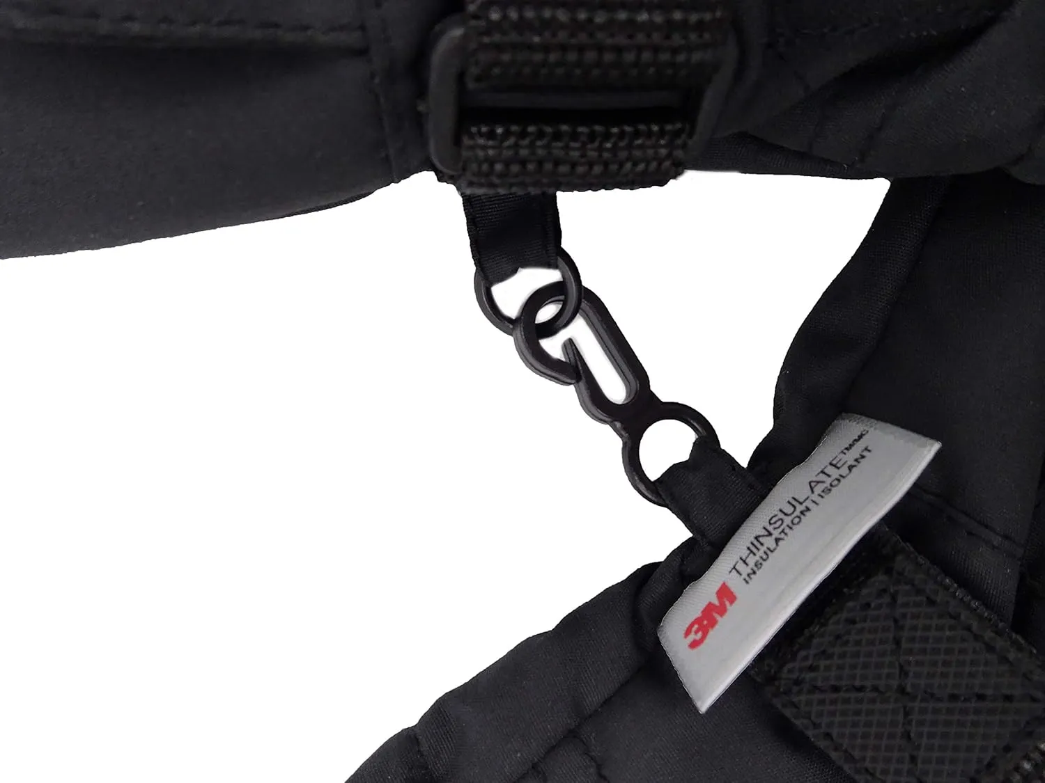 L-Bow Kids Mittens   Bungee Pocket Style for Hand Warmers   Waterproof Stay On Design   Cold Weather 3M Thinsulate Material