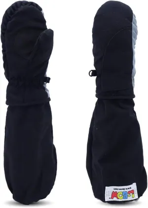L-Bow Kids Mittens   Super Soft Easy Entry Style for Kids Mittens   Waterproof Stay On Design
