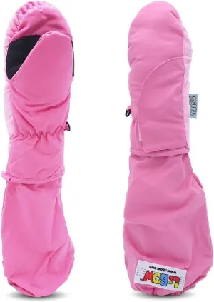 L-Bow Kids Mittens   Super Soft Easy Entry Style for Kids Mittens   Waterproof Stay On Design